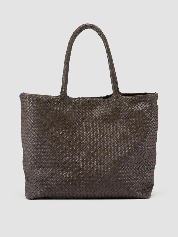 Officine Creative Bags OC CLASS 35 Lavagna Grey Leather Tote Bag 8211 Women
