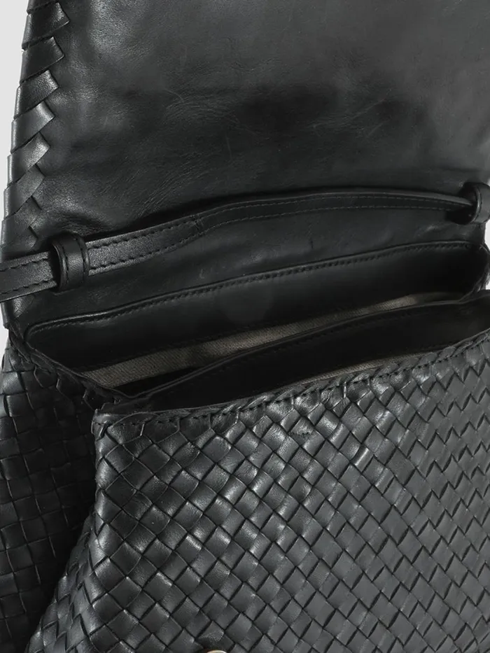 Officine Creative Bags OC CLASS 46 Nero Black Leather Crossbody Bag 8211 Women Officine Creative Bags OC CLASS 46 Nero Black Leather Crossbody Bag 8211 Women