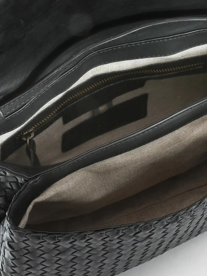 Officine Creative Bags OC CLASS 46 Nero Black Leather Crossbody Bag 8211 Women Officine Creative Bags OC CLASS 46 Nero Black Leather Crossbody Bag 8211 Women