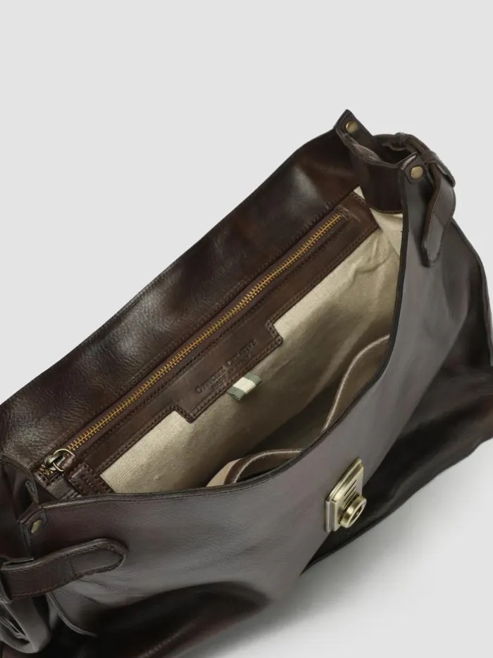 Officine Creative Bags RARE 036 Testa Di Moro 25 Brown Leather Briefcase 8211 Men Officine Creative Bags RARE 036 Testa Di Moro 25 Brown Leather Briefcase 8211 Men