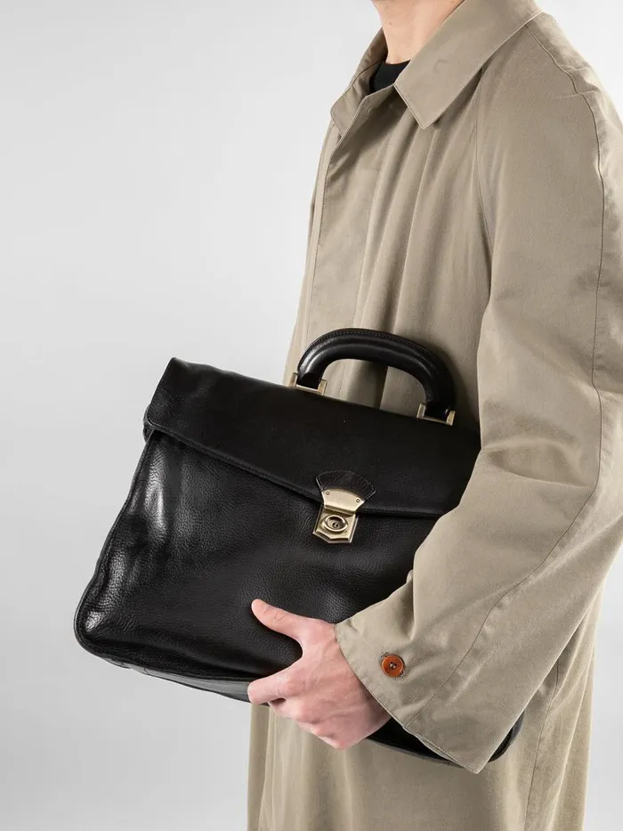 Officine Creative Bags RARE 036 Testa Di Moro 25 Brown Leather Briefcase 8211 Men Officine Creative Bags RARE 036 Testa Di Moro 25 Brown Leather Briefcase 8211 Men