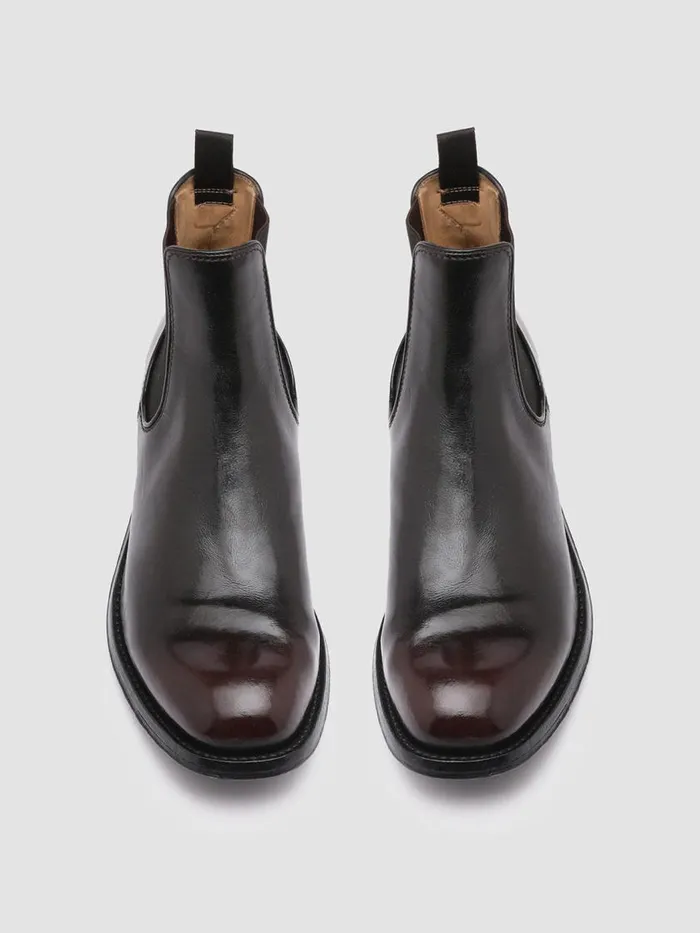 Officine Creative Boots and Ankle Boots BALANCE 008 TMoro Supernero Brown Leather Chelsea Boots 8211 Men Officine Creative Boots and Ankle Boots BALANCE 008 TMoro Supernero Brown Leather Chelsea Boots 8211 Men