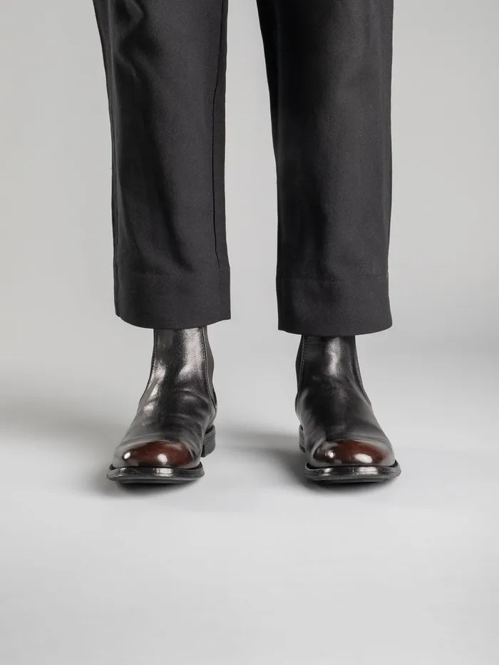 Officine Creative Boots and Ankle Boots BALANCE 008 TMoro Supernero Brown Leather Chelsea Boots 8211 Men Officine Creative Boots and Ankle Boots BALANCE 008 TMoro Supernero Brown Leather Chelsea Boots 8211 Men
