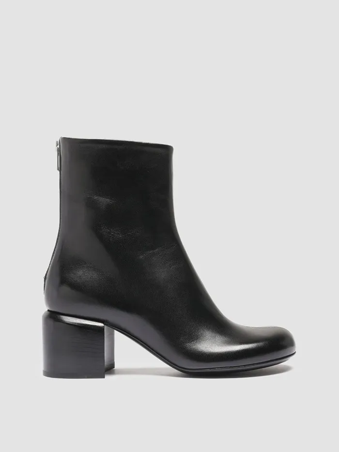 Officine Creative Boots and Booties ETHEL 004 Guanteria Nero Black Nappa Leather Ankle Boots 8211 Women Officine Creative Boots and Booties ETHEL 004 Guanteria Nero Black Nappa Leather Ankle Boots 8211 Women
