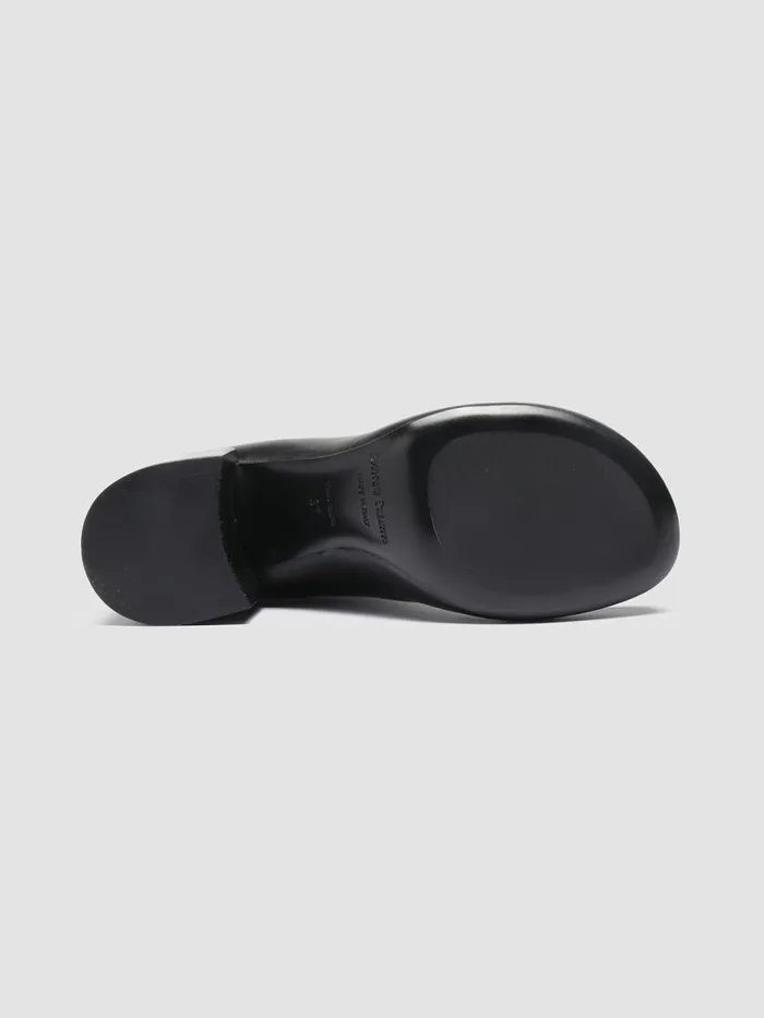 Officine Creative Boots and Booties ETHEL 004 Guanteria Nero Black Nappa Leather Ankle Boots 8211 Women
