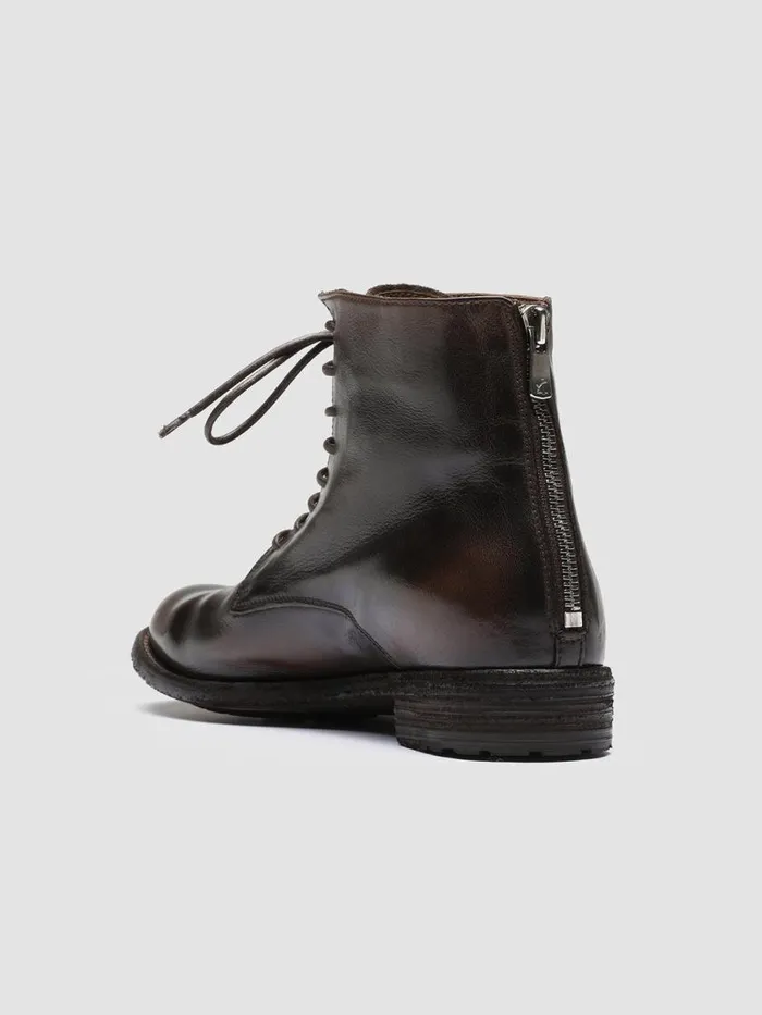 Officine Creative Boots and Booties LEXIKON 123 CaffeT Moro Brown Leather Booties 8211 Women Officine Creative Boots and Booties LEXIKON 123 CaffeT Moro Brown Leather Booties 8211 Women