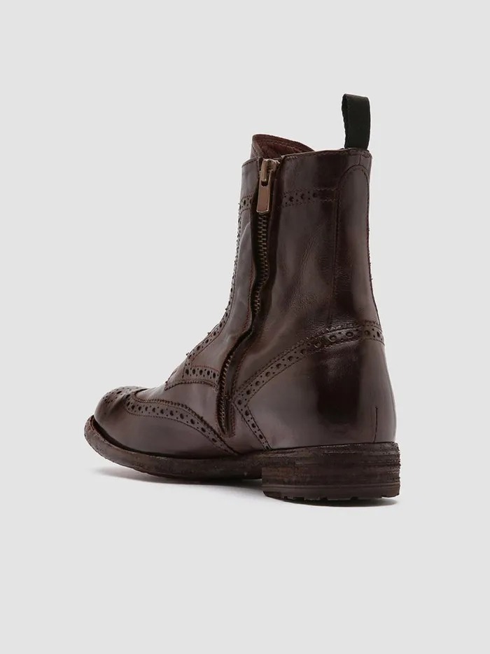 Officine Creative Boots and Booties LEXIKON 131 Otto Burgundy Leather Boots 8211 Women Officine Creative Boots and Booties LEXIKON 131 Otto Burgundy Leather Boots 8211 Women