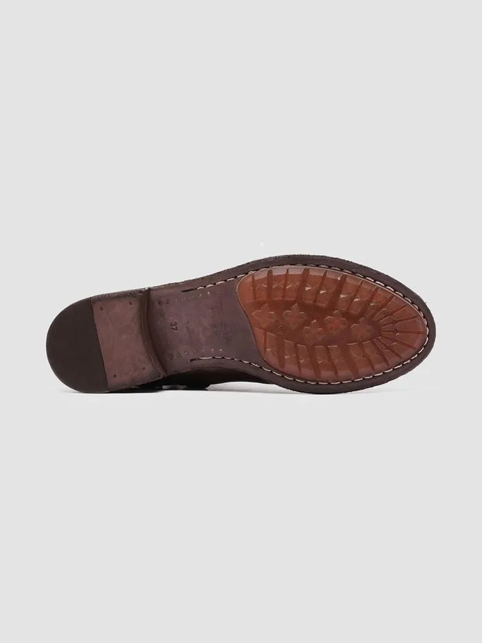 Officine Creative Boots and Booties LISON 036 Otto Burgundy Leather Booties 8211 Women Officine Creative Boots and Booties LISON 036 Otto Burgundy Leather Booties 8211 Women