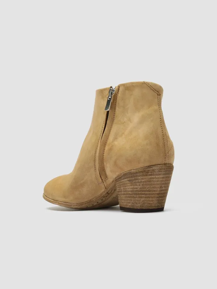 Officine Creative Boots and Booties SHIRLEE 002 Almond Brown Suede Ankle Boots 8211 Women Officine Creative Boots and Booties SHIRLEE 002 Almond Brown Suede Ankle Boots 8211 Women
