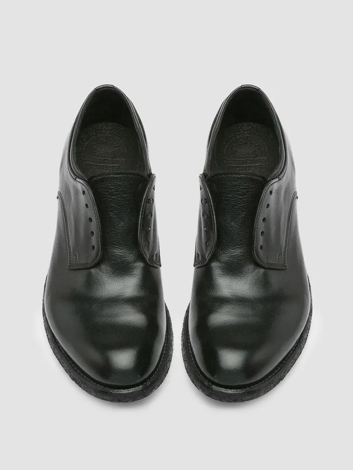Officine Creative Derbies and Oxfords LEXIKON 012 Nero Black Leather Derby Shoes 8211 Women Officine Creative Derbies and Oxfords LEXIKON 012 Nero Black Leather Derby Shoes 8211 Women