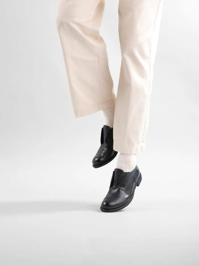 Officine Creative Derbies and Oxfords LEXIKON 012 Nero Black Leather Derby Shoes 8211 Women Officine Creative Derbies and Oxfords LEXIKON 012 Nero Black Leather Derby Shoes 8211 Women