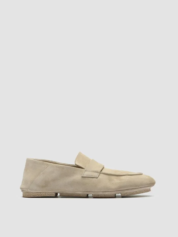 Officine Creative Loafers CSIDE 101 Nude Spring Ivory Suede Loafers 8211 Women Officine Creative Loafers CSIDE 101 Nude Spring Ivory Suede Loafers 8211 Women