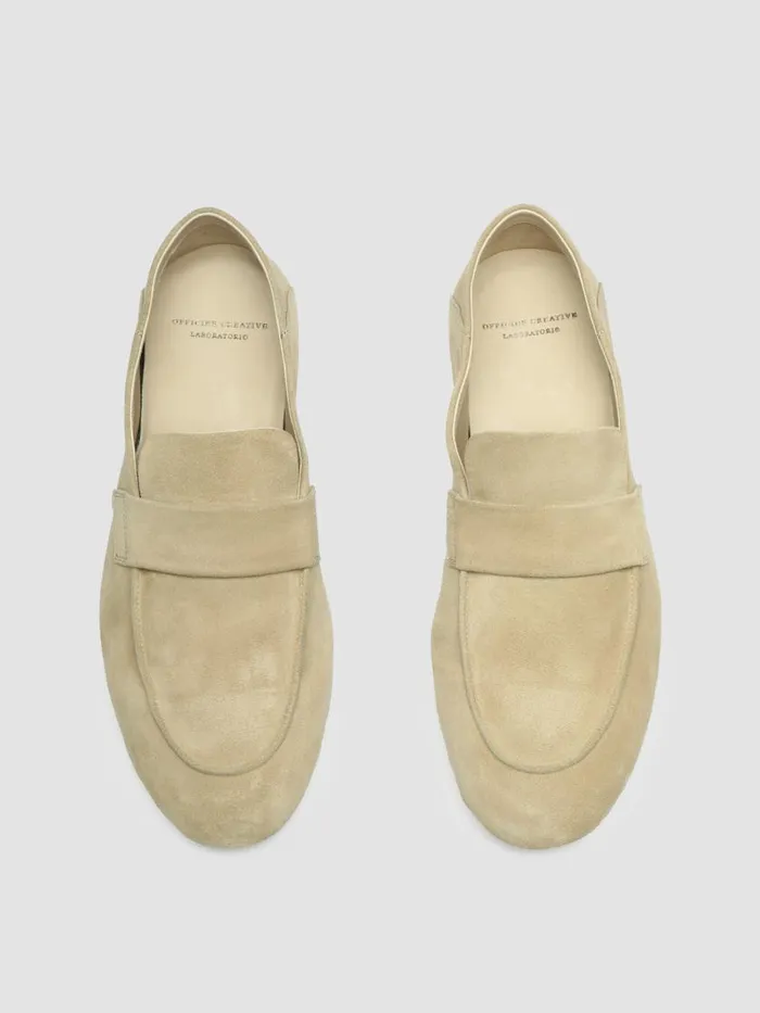 Officine Creative Loafers CSIDE 101 Nude Spring Ivory Suede Loafers 8211 Women