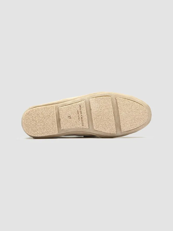 Officine Creative Loafers CSIDE 101 Nude Spring Ivory Suede Loafers 8211 Women