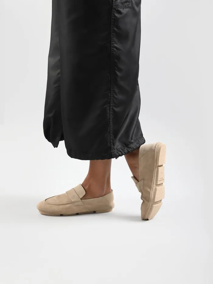 Officine Creative Loafers CSIDE 101 Nude Spring Ivory Suede Loafers 8211 Women
