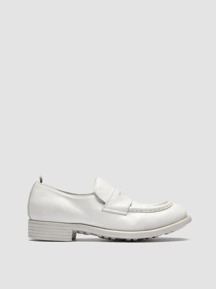 Officine Creative Loafers CALIXTE 020 Vapore White Leather Loafers 8211 Women Officine Creative Loafers CALIXTE 020 Vapore White Leather Loafers 8211 Women