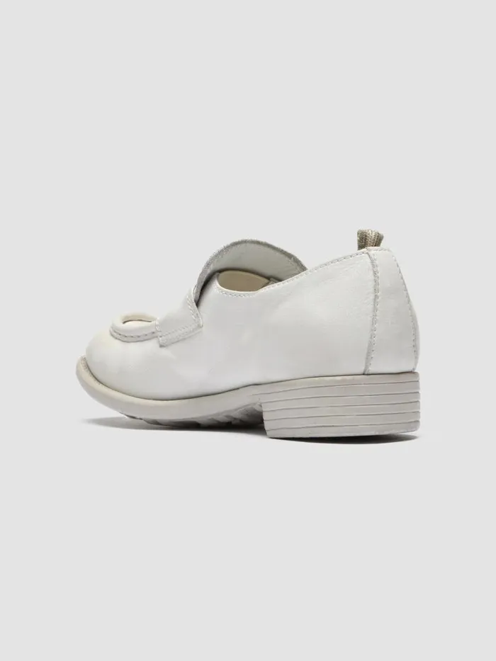 Officine Creative Loafers CALIXTE 020 Vapore White Leather Loafers 8211 Women Officine Creative Loafers CALIXTE 020 Vapore White Leather Loafers 8211 Women