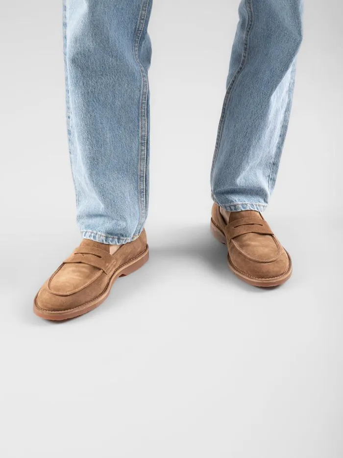 Officine Creative Loafers KENT 008 Sigaro Brown Suede Loafers 8211 Men