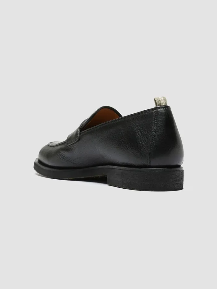 Officine Creative Loafers OPERA FLEXI 101 Nero Black Leather Penny Loafers 8211 Men Officine Creative Loafers OPERA FLEXI 101 Nero Black Leather Penny Loafers 8211 Men