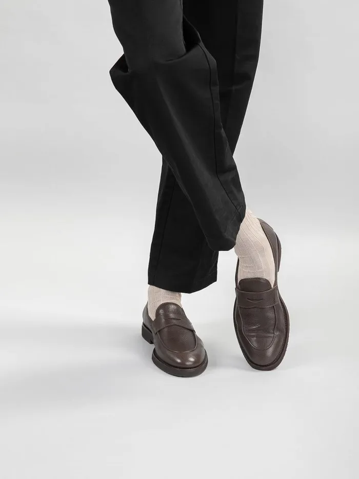 Officine Creative Loafers OPERA FLEXI 101 Nero Black Leather Penny Loafers 8211 Men Officine Creative Loafers OPERA FLEXI 101 Nero Black Leather Penny Loafers 8211 Men