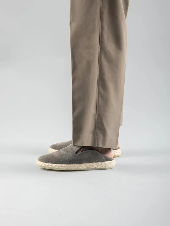 Officine Creative Loafers ROPED 002 Nebbia White Suede Slip Ons 8211 Men