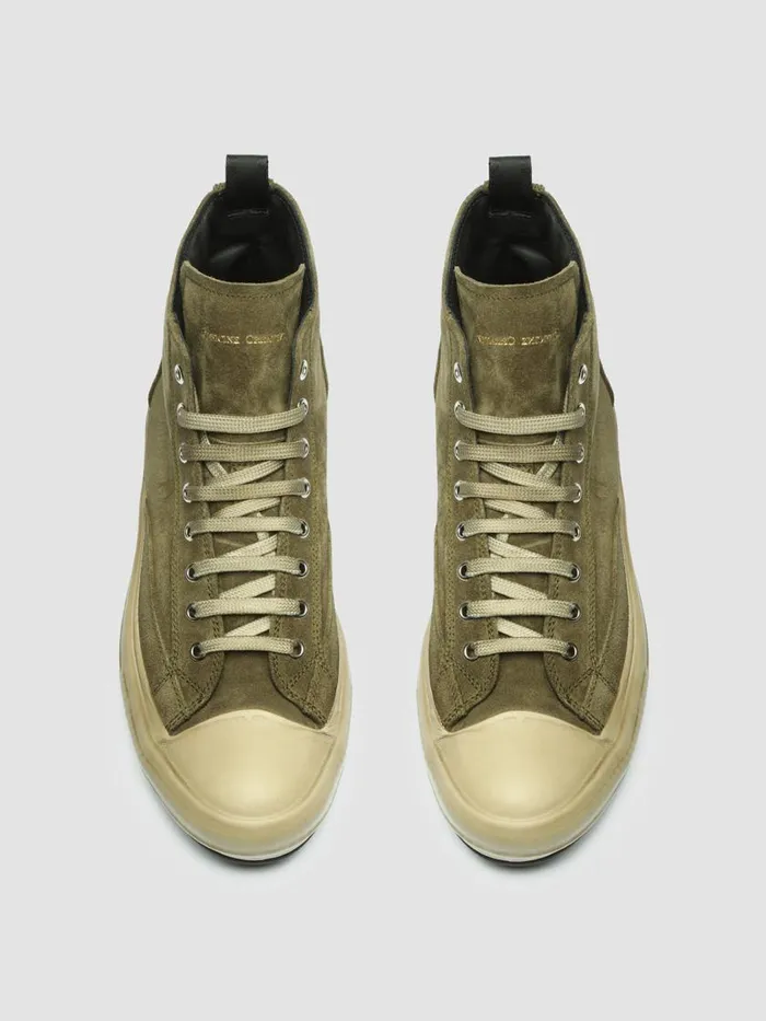Officine Creative Sneakers MES 011 Taupe Taupe Suede HighTop Sneakers 8211 Men Officine Creative Sneakers MES 011 Taupe Taupe Suede HighTop Sneakers 8211 Men