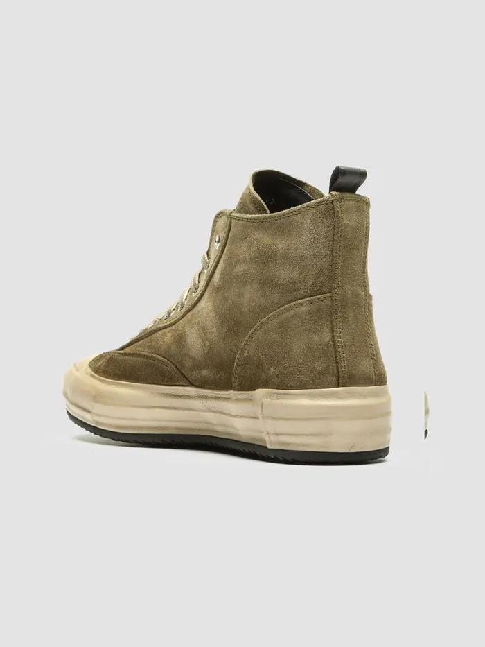 Officine Creative Sneakers MES 011 Taupe Taupe Suede HighTop Sneakers 8211 Men Officine Creative Sneakers MES 011 Taupe Taupe Suede HighTop Sneakers 8211 Men