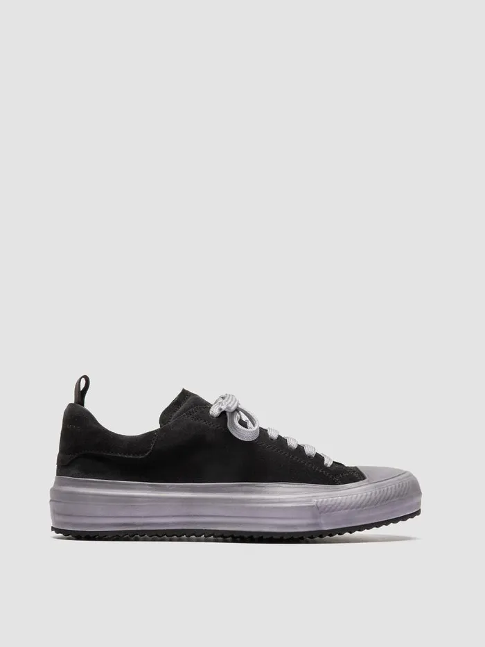 Officine Creative Sneakers MES 105 Frida Black Leather And Suede Low Top Sneakers 8211 Women