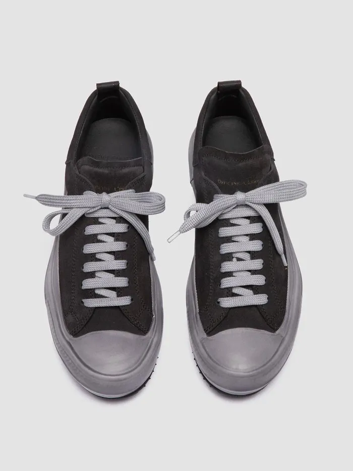 Officine Creative Sneakers MES 105 Frida Black Leather And Suede Low Top Sneakers 8211 Women