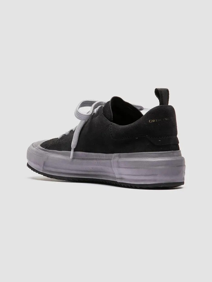 Officine Creative Sneakers MES 105 Frida Black Leather And Suede Low Top Sneakers 8211 Women