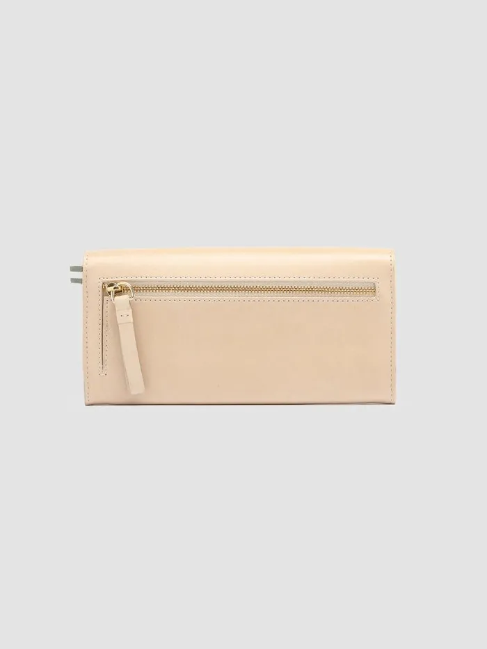 Officine Creative Wallets POCHE 09 Oat Milk Ivory Nappa Leather Wallet 8211 Women Officine Creative Wallets POCHE 09 Oat Milk Ivory Nappa Leather Wallet 8211 Women