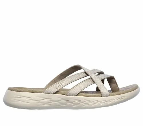 On The GO 600 8211 Dainty Taupe Women SKECHERS Sandals