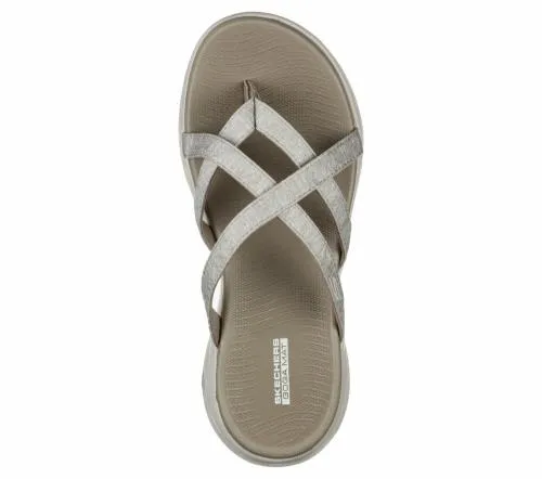 On The GO 600 8211 Dainty Taupe Women SKECHERS Sandals