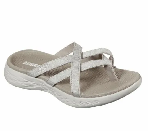 On The GO 600 8211 Dainty Taupe Women SKECHERS Sandals