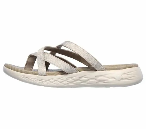 On The GO 600 8211 Dainty Taupe Women SKECHERS Sandals