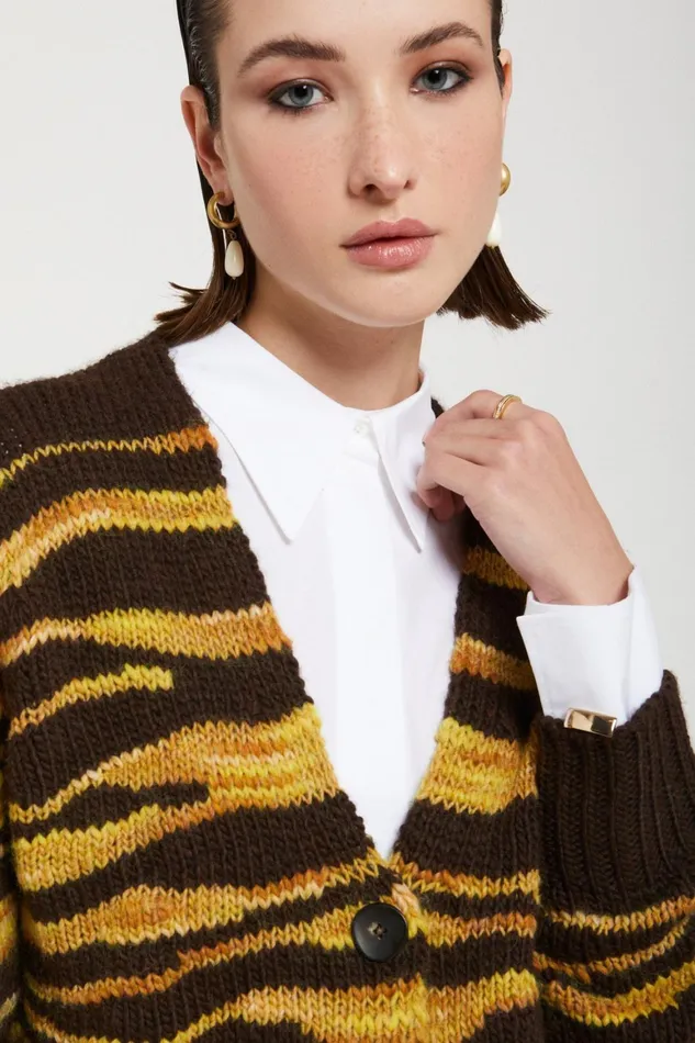 Ottod039Ame Cardigan With Buttons Women Knitwear