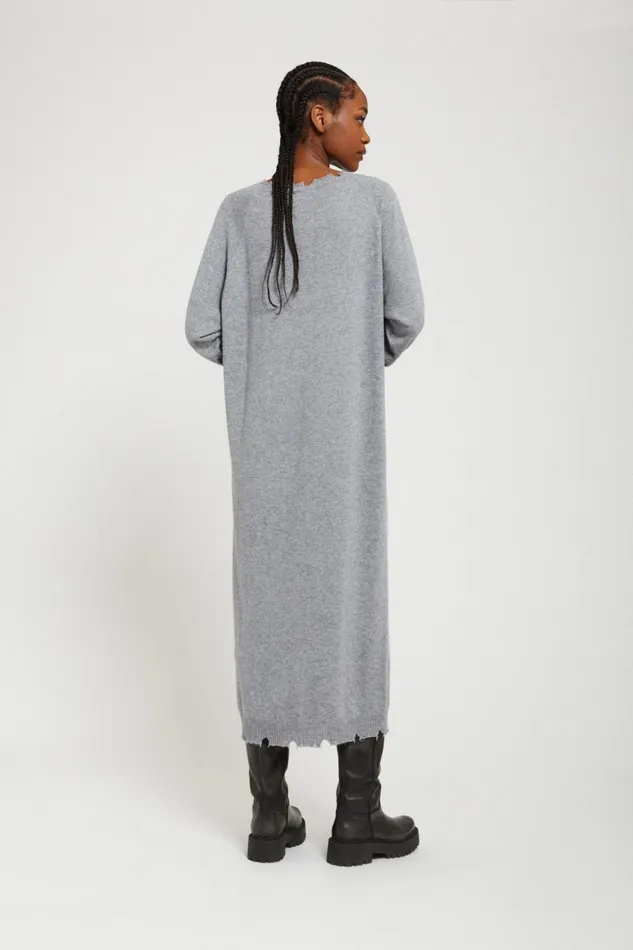 Ottod039Ame Cashmere Blend Long Dress Women Knitwear