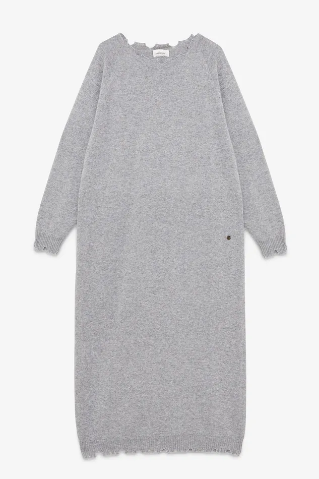 Ottod039Ame Cashmere Blend Long Dress Women Knitwear