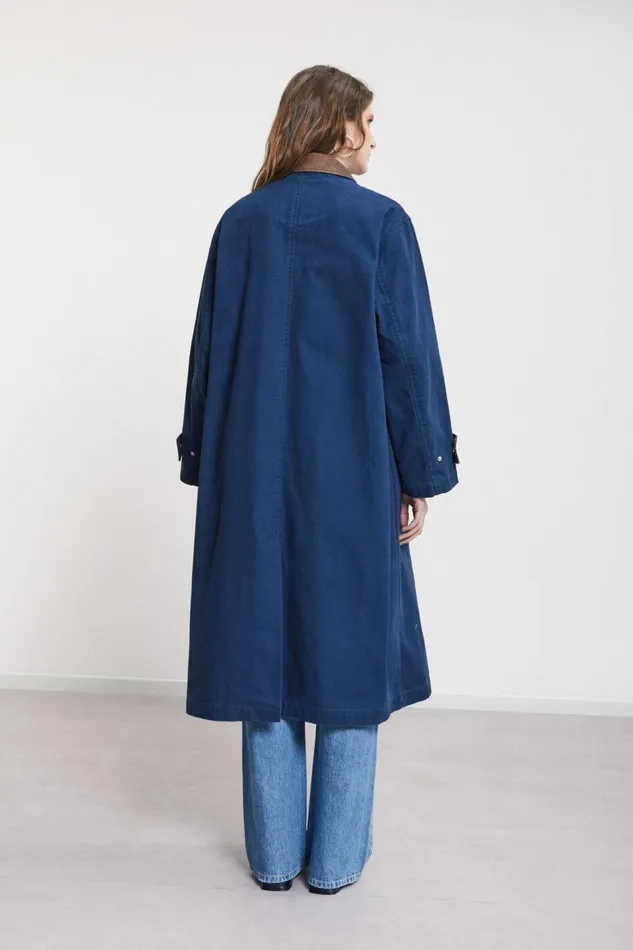 Ottod039Ame Cotton Long Trench Women Blazers and Jackets