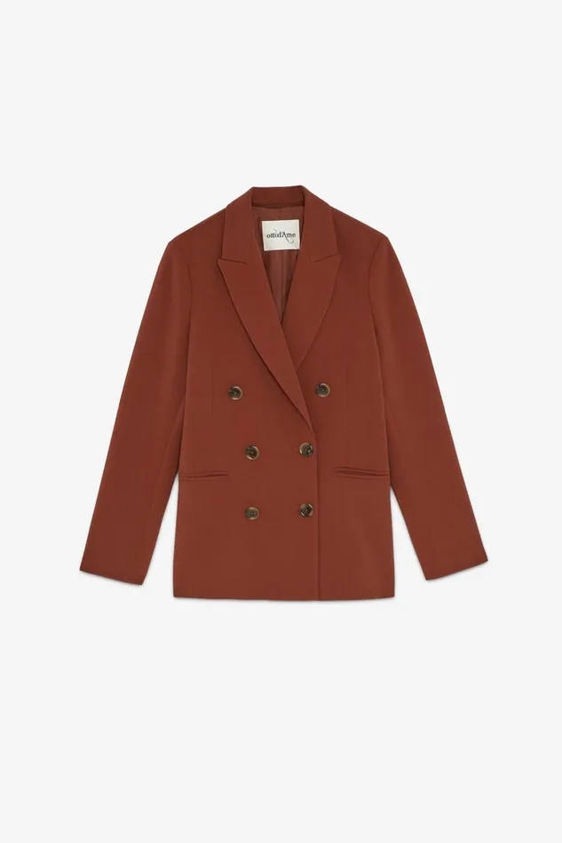 Ottod039Ame Doublebreasted Jacket Women Blazers and Jackets