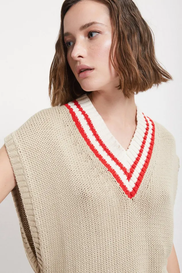 Ottod039Ame Knit Vest Women Knitwear