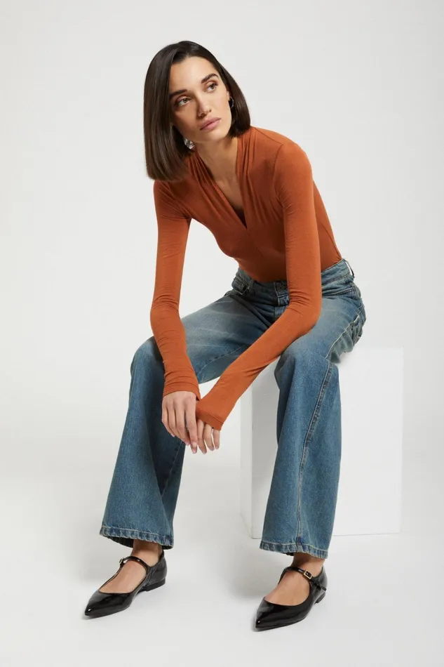 Ottod039Ame Leather Mary Jane With Low Heel Women Shoes
