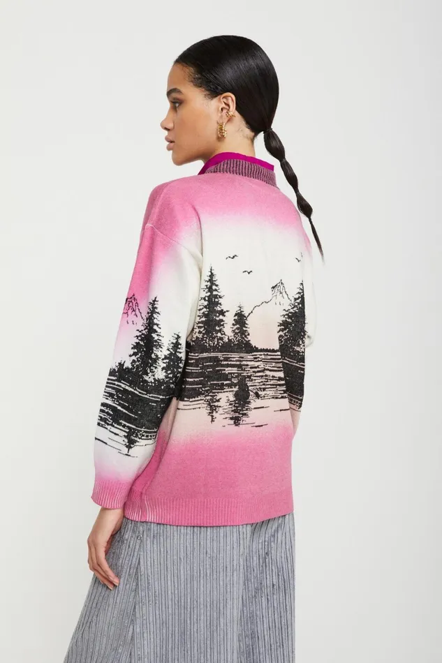 Ottod039Ame Printed Jumper Women Knitwear and TShirts