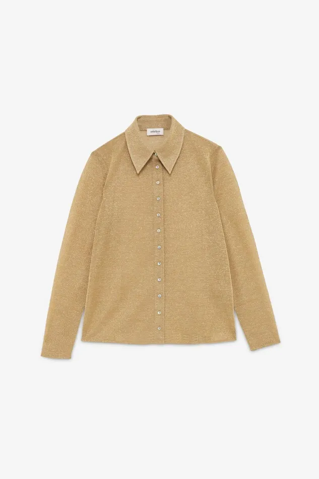 Ottod039Ame Shirt With Lurex Women Shirts and Blouses