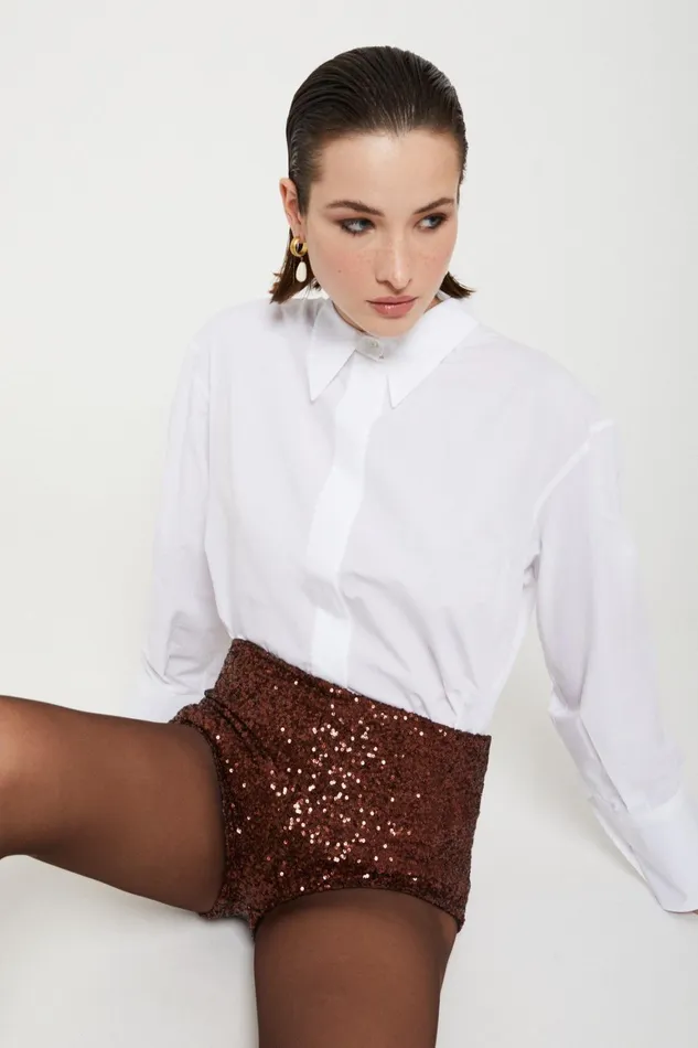 Ottod039Ame Shorts With Sequins Women Trousers