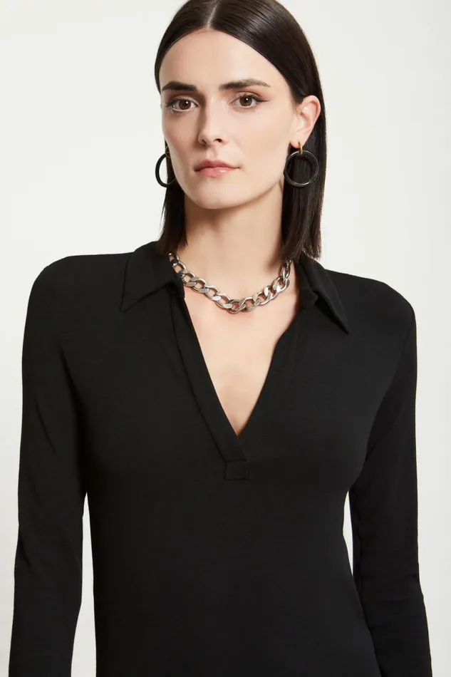 Ottod039Ame Viscose Long Dress With Slits Women Dresses