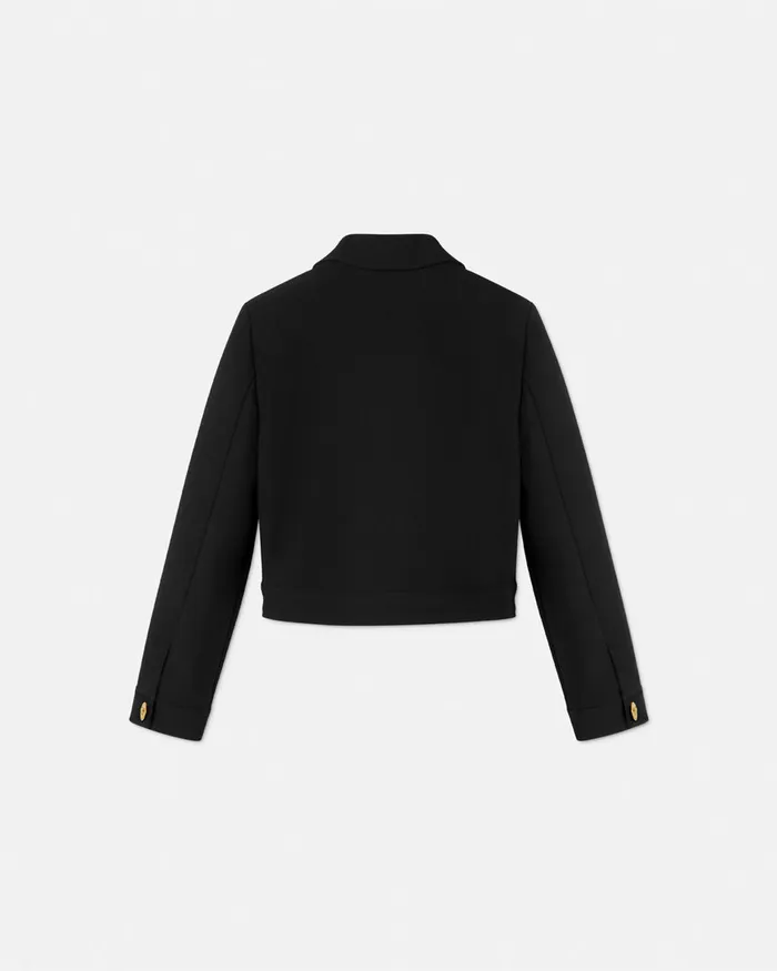 Outerwear Kids Versace Uniform Jacket Black