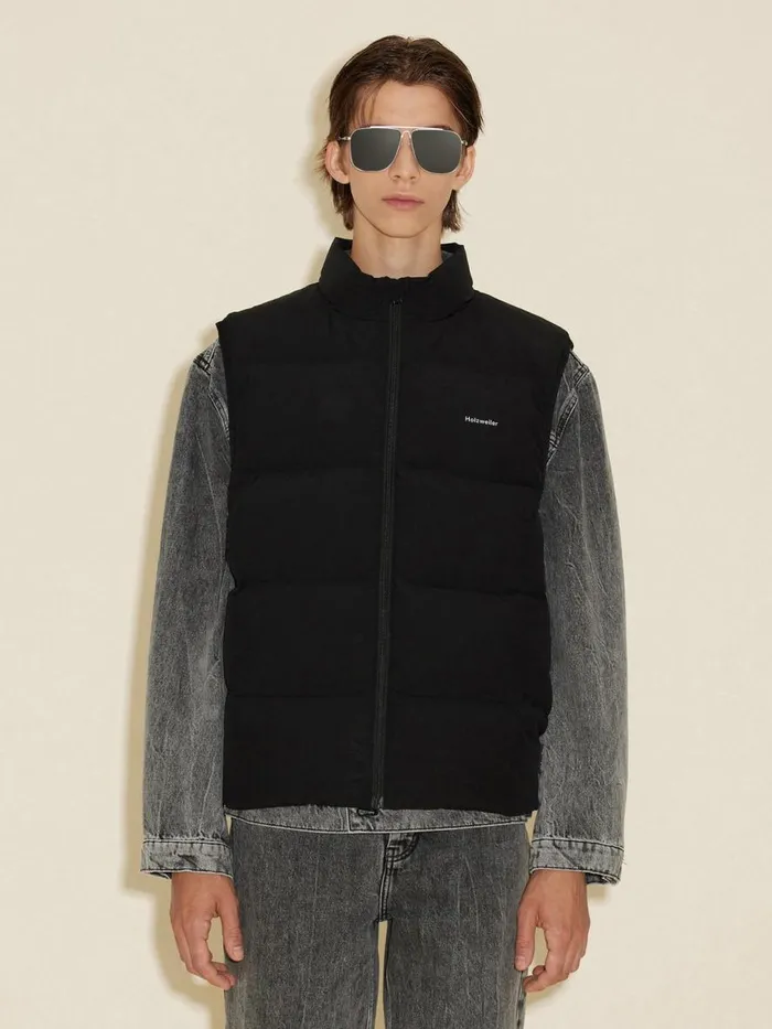 Outerwear Men Holzweiler Daff Down Vest Black