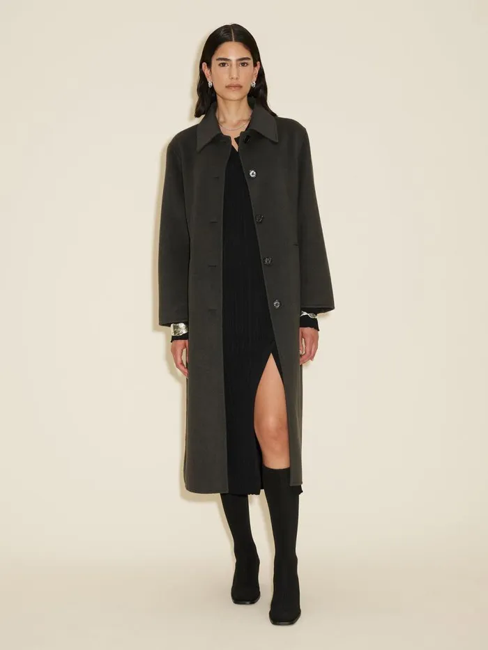 Outerwear Women Holzweiler Felsa Wool Coat Dk Green