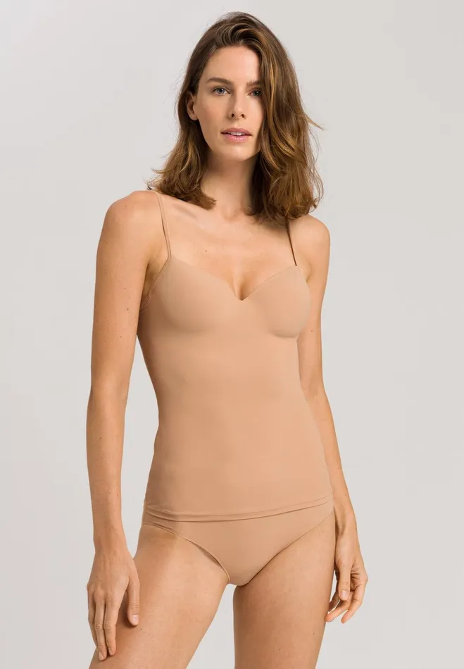 Padded Bra Camisole Nude Women HANRO D Cup Bras